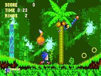 une photo d'Ã©cran de Sonic the Hedgehog 3 sur Sega Megadrive